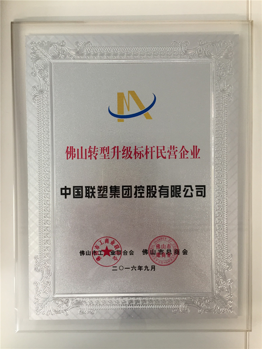 佛山转型升级标杆民营企业(中国腾博官网诚信为本)